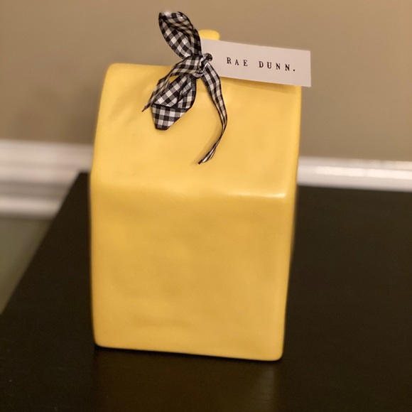 Rae Dunn yellow PEEP birdhouse - Picture 3 of 4